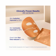 Augustinus Bader The Hydrogel Face Mask – Luxury Cooling & Hydrating Sheet Mask with TFC8® – Plumps, Firms & Boosts Radiance