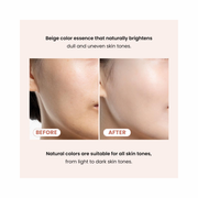 TIRTIR Mask Fit Tone Up Essence – Tinted Moisturizer & All-in-One Base | Deep Hydration, Lightweight Formula for Natural Glass Skin Glow | Long-Lasting Radiance, 1.01 fl. oz (Beige)