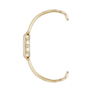 Anne Klein Women's Genuine Diamond Dial Bracelet Watch – Gold & Black, 18mm