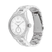 Coach Brooks Women's Automatic Watch – 38mm Stainless Steel Bracelet, Crystal Bezel, Self-Winding Movement, Elegant Everyday Timepiece