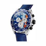 TAG Heuer Formula 1 Gulf Special Edition CAZ101N.FC8243 – Swiss Quartz Blue Dial Men’s Chronograph Watch