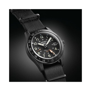 SEIKO Men’s SSK025 5 Sports Field GMT Watch – Automatic, Red GMT Hand, Stainless Steel Case
