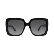 Gucci Casual Square Sunglasses – Black Frame, Grey Lenses, 54mm