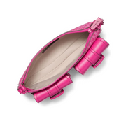 Michael Kors Zoe Small Convertible Pouchette – Signature Canvas & Leather Trim