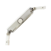 Anne Klein Women's Ceramic Bracelet Watch with Diamond Accent