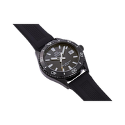 Orient Sports Mako 40 Automatic Dive Watch – 40mm Stainless Steel, 200M Water Resistant, Black Silicone Strap