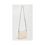 Tory Burch Women's Mercer Pebbled Calfskin Leather Wallet Crossbody | Elegant Designer Accessory