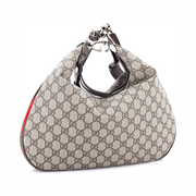 Gucci Pre-Loved Attache Medium Shoulder Bag – Brown GG Coated Canvas