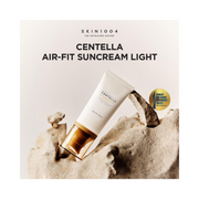 SKIN1004 Madagascar Centella Air-Fit Suncream Light SPF30 PA++++ | Mineral Sunscreen for Sensitive Skin, Brightening & Anti-Aging