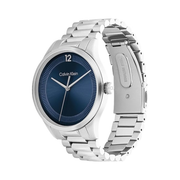 Calvin Klein Iconic Unisex Quartz Watch – 40mm Stainless-Steel Case with Bracelet