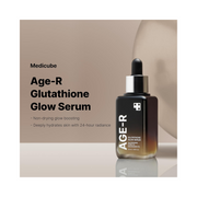 Medicube AGE-R Glutathione Glow Serum – Antioxidant Brightening & Elasticity Care – 24-Hour Radiance for Korean Glass Skin – Daily Anti-Aging Serum, 1.69 fl.oz