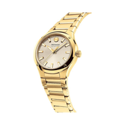 Movado Museum Imperiale Women’s Automatic Watch – Swiss Self-Winding, Gold-Plated Stainless Steel, 33mm