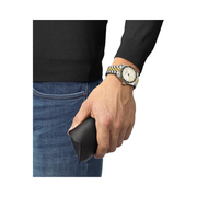 Tissot PR516 Powermatic 80 Automatic Watch – 38mm Stainless Steel with Yellow Gold PVD