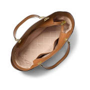 Michael Kors Jacquelyn Medium Chain Tote – Signature Logo Canvas Shoulder Bag