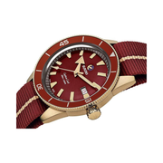 Rado Captain Cook Automatic Bronze – Men’s Swiss Watch | Fabric Bracelet, High-Tech Ceramic, 300m Water Resistant