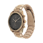 Calvin Klein Men’s Multi-Function Watch – 44mm Beige Gold Steel, Modern Industrial Design, Quartz Multifunction Luxury Timepiece