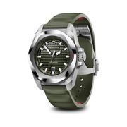 Victorinox I.N.O.X. Automatic Men’s Watch Set – 41mm Green Dial & Green Rubber Strap
