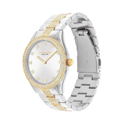 Coach Brooks Unisex 2H Quartz Watch – Crystal-Set Bezel & Bracelet | 38mm Stainless Steel Luxury Timepiece