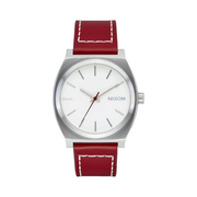 Nixon Time Teller A1373 Men’s Analog Leather Watch – 37mm, 100m Water Resistant