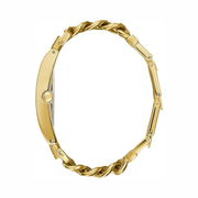 GUESS Women’s U1275L2 Gold-Tone Chain Bracelet Watch | 39mm Quartz Analog Display