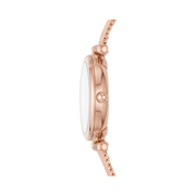 Fossil Women’s Carlie Quartz Rose Gold Stainless Steel Watch