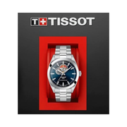 Tissot Gentleman Powermatic 80 Open Heart 40mm Automatic Watch – Stainless Steel, Grey