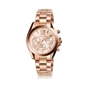 Michael Kors Bradshaw Women’s Chronograph Watch – 36mm Rose Gold Stainless Steel Bracelet | Quartz Movement