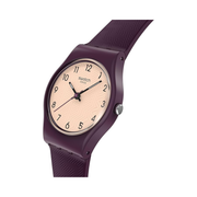 Swatch Women’s Repeat Chic Purple Casual Quartz Watch – 25mm