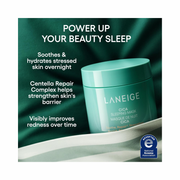 LANEIGE Cica Sleeping Mask – Soothing Korean Overnight Mask for Sensitive Skin with Centella Repair Complex