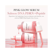 medicube Salmon DNA PDRN Pink Peptide Serum – Hydrating, Firming & Brightening Korean Serum with Niacinamide & Peptides | 1.01 fl.oz