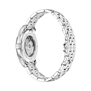 Hamilton Jazzmaster Viewmatic Automatic Watch – Swiss Made, 40mm Stainless Steel Case, Silver Dial, Stainless Steel Bracelet