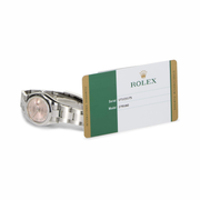 Rolex Pre-Loved Lady-Datejust 28 mm – Pink Dial Stainless Steel & 18K White Gold Automatic Watch 279160