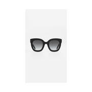 Gucci Women's Urban Stars Rectangle Sunglasses – Black, 49mm