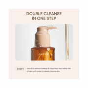 LANEIGE Perfect Renew Oil-to-Foam Cleanser – 2-in-1 Anti-Aging Makeup Removing Face Wash with Vitamin C & Essential Oils | 6.7 fl oz