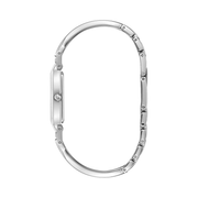 Bulova Ladies’ Classic Diamond Dial Quartz Watch – Rectangular Case