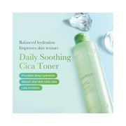 Medicube Exosome Cica Toner – Daily Soothing Toner with Heartleaf, Tea Tree & 12 Cica Complex | Low-Irritation Sebum Control & Skin Balancing Korean Skincare, 210 ml