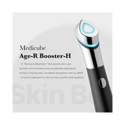 Medicube AGE-R Booster H – Needle-Free Facial Glow Booster | Korean Skincare Device for Enhanced Absorption & Radiance | At-Home Glass Skin Tool