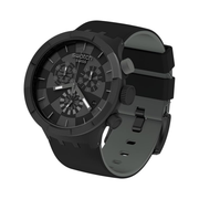Swatch Checkpoint Black Big Bold Chrono Unisex Quartz Watch – 47mm