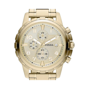 Fossil Men’s Dean Quartz Gold Stainless Steel Chronograph Watch