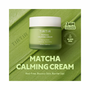 TIRTIR Matcha Calming Cream | 24-Hour Hydrating Korean Moisturizer for Sensitive & All Skin Types | Jeju Matcha PDRN, 6-Ceramide & Peptide Barrier Care | 1.69 Fl Oz