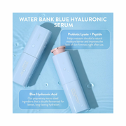 LANEIGE Water Bank Blue Hyaluronic Serum – Hydrating Face Serum with Peptides & Green Tea Enzyme for Firm, Radiant Skin
