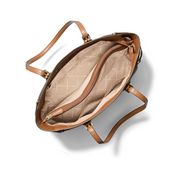 Michael Kors Voyager Medium Tote – Signature Canvas Carryall with Gold-Tone Hardware