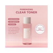 SKIN1004 Madagascar Centella Poremizing Clear Toner | 210ml (7.1 fl.oz) | Exfoliating & Pore-Clearing Toner with 4-HA Complex & Himalayan Pink Salt