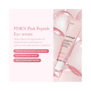 Medicube Salmon DNA PDRN Pink Peptide Eye Serum – 99% Pure Retinol & Niacinamide Anti-Aging Eye Treatment for Fine Lines, Dark Circles & Puffiness | Korean Skincare 1.01 fl.oz