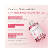 Medicube TXA + Niacinamide 15% Glow Serum – High-Potency Spot Care with 5% Tranexamic Acid and 10% Niacinamide for Uneven Skin Tone, Texture, and Hydration | Korean Skincare 1.01 fl.oz