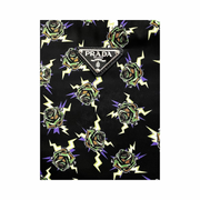 Prada Frankenstein Print Black Nylon Shopping Tote Bag – Model 1BG189