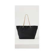 Tory Burch Women's Ella Chain Leather Tote Bag | Elegant Designer Handbag