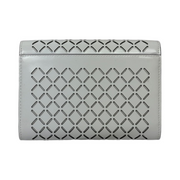 Tory Burch Emerson Chain Wallet – Optic White Leather Crossbody & Clutch Bag for Women