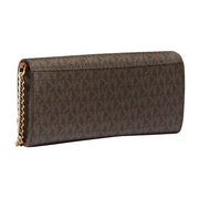 Michael Kors Jet Set Medium 2-in-1 Wallet on Chain Crossbody Bag – Signature Canvas