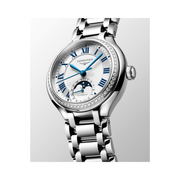 Longines PrimaLuna 34mm Swiss Automatic Moonphase Watch